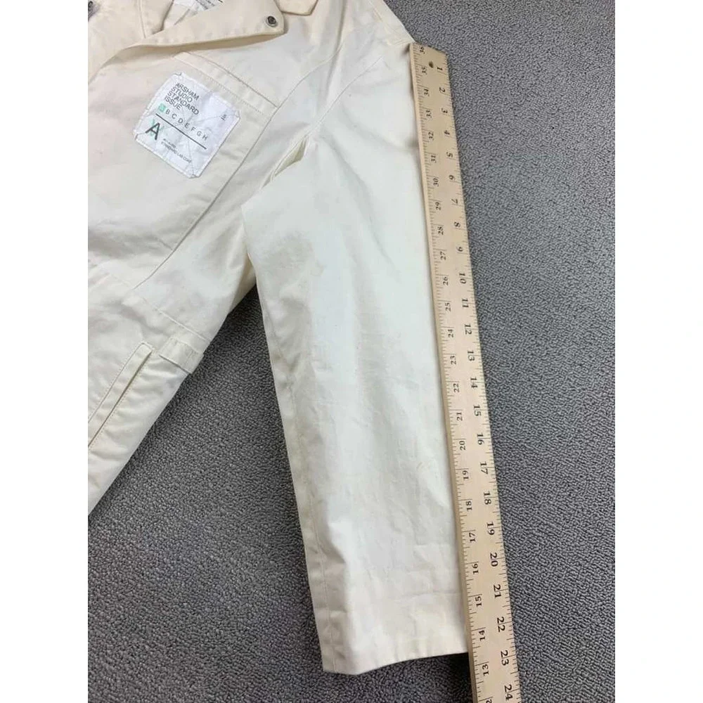 Kith x Daniel Arsham Studio Standard Issue Lab Coat Men S White Cotton #01-A-000